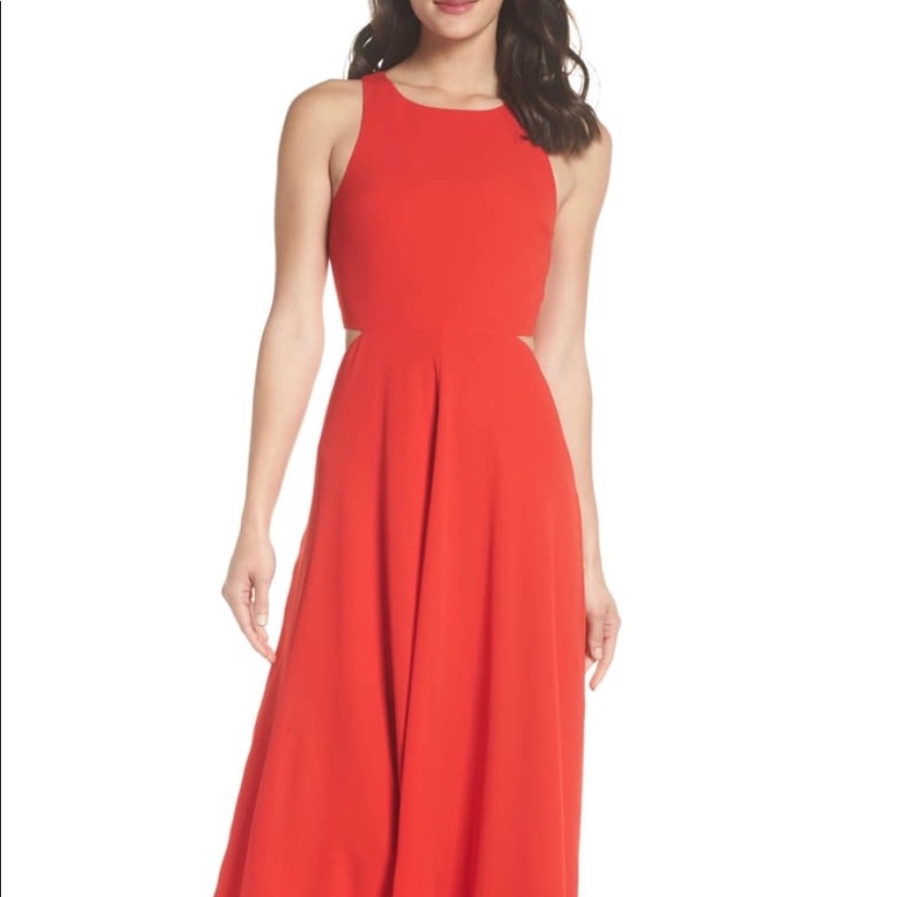 Ali &Jay high low dress